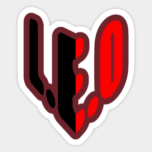 Leo Sticker